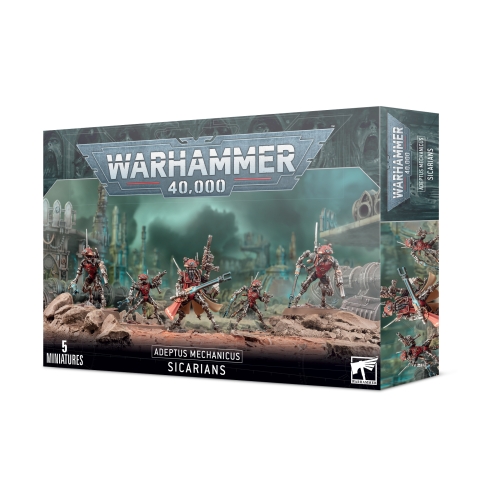 Cheap Miniatures Adeptus Mechanicus Sicarians from Games Workshop